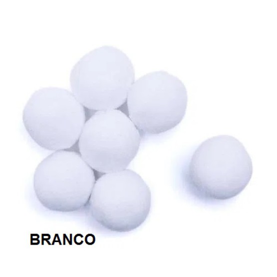 POMPOM SOLTO 10MM BRANCO