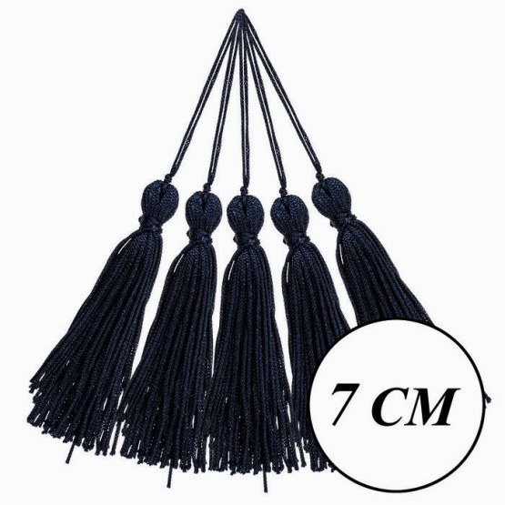 TASSEL PEQUENO 10 UND AZUL ESCURO