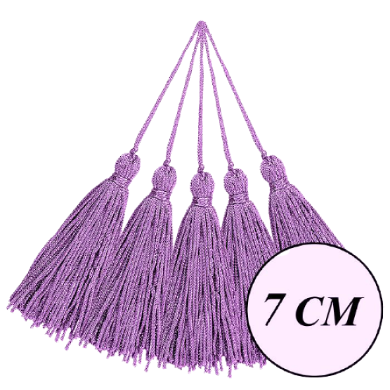 TASSEL PEQUENO 10 UND ROXO