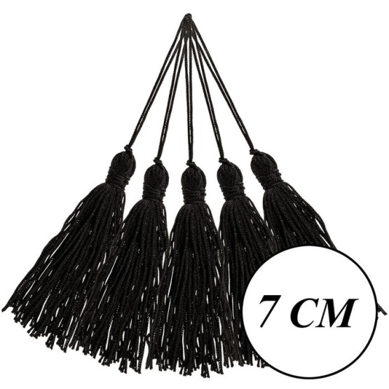 TASSEL PEQUENO 10 UND PRETO
