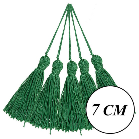 TASSEL PEQUENO 10 UND VERDE BANDEIRA