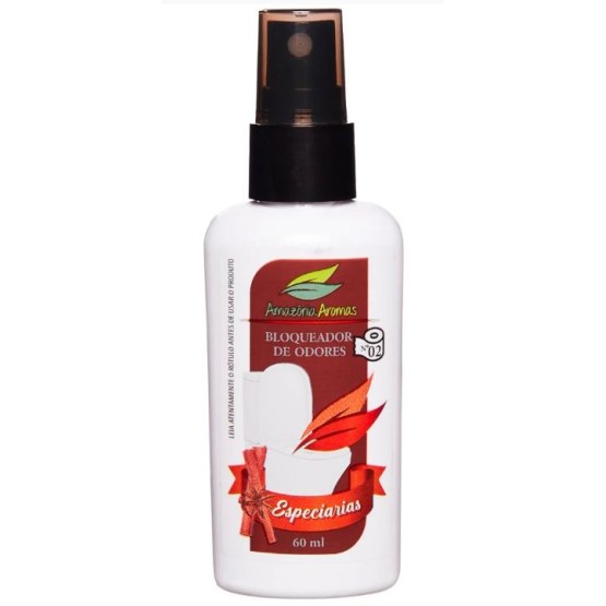 BLOQUEADOR DE ODOR AMAZONIA AROMAS 60ML ESPECIARÍAS