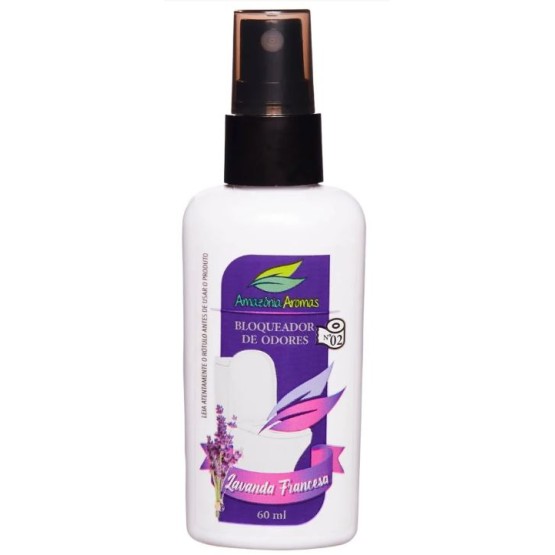 BLOQUEADOR DE ODOR AMAZONIA AROMAS 60ML LAVANDA FRANCESA