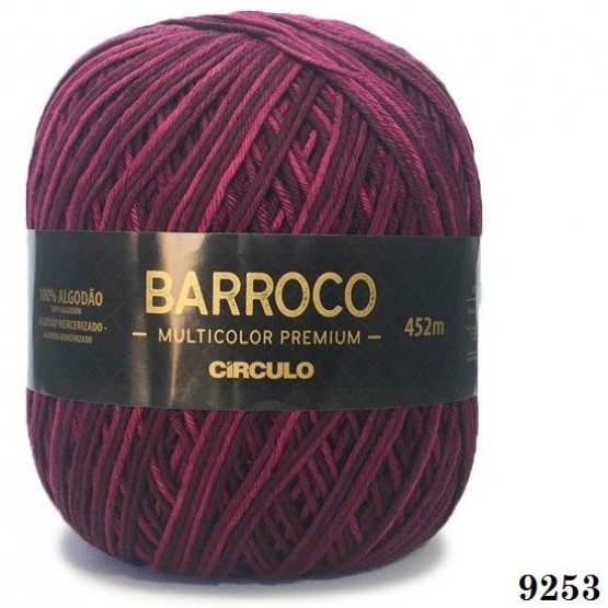 BARBANTE BARROCO MULTICOLOR PREMIUM Nº06 9253