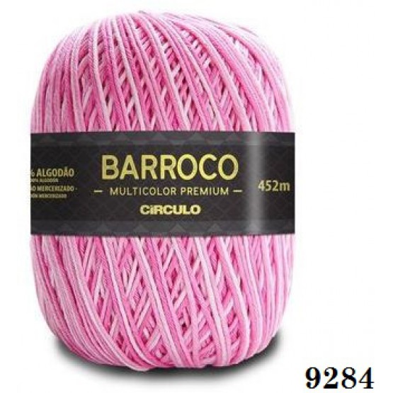 BARBANTE BARROCO MULTICOLOR PREMIUM Nº06 9284