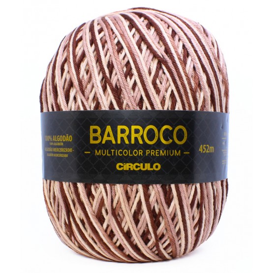 BARBANTE BARROCO MULTICOLOR PREMIUM Nº06 9360