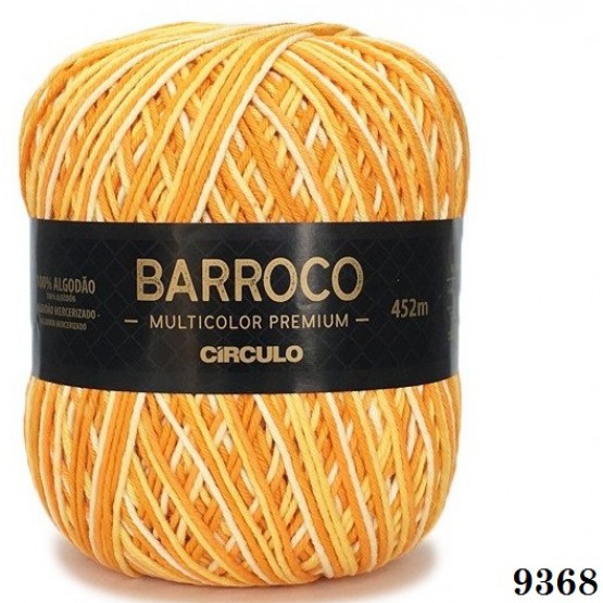 BARBANTE BARROCO MULTICOLOR PREMIUM Nº06 9368