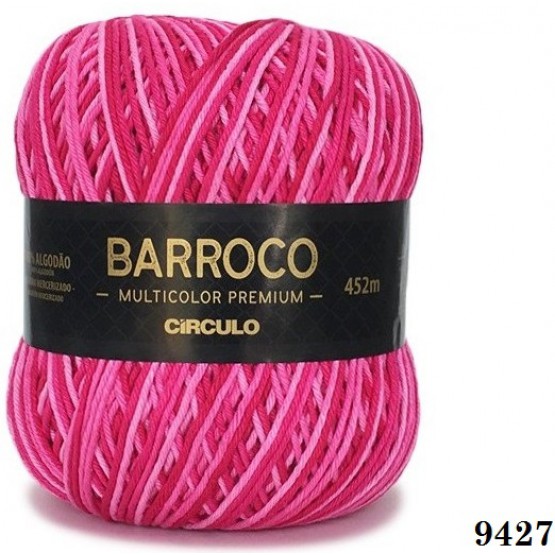 BARBANTE BARROCO MULTICOLOR PREMIUM Nº06 9427