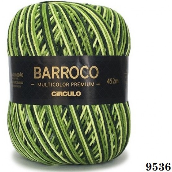 BARBANTE BARROCO MULTICOLOR PREMIUM Nº06 9536