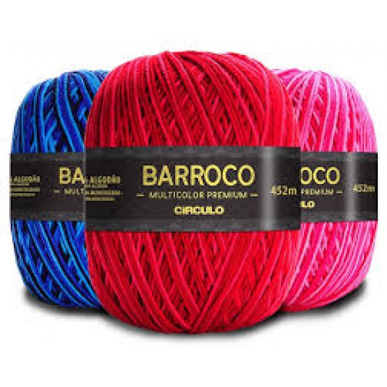 BARBANTE BARROCO MULTICOLOR PREMIUM Nº06