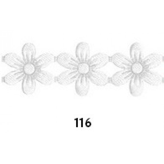 PASSAMANARIA MOD° 410 MARGARIDA 116 BRANCO